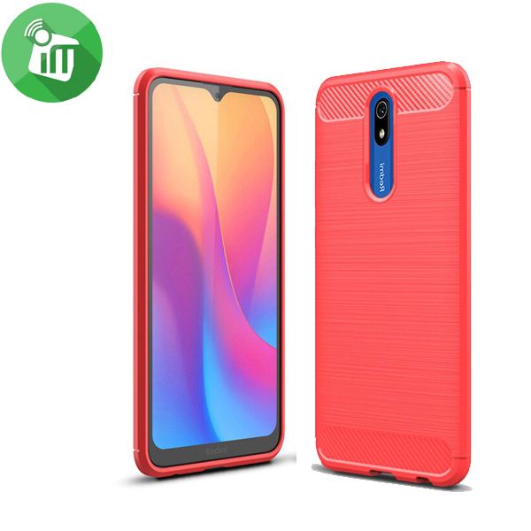 IPAKY Brushed Silicone Case Cover For Xiaomi Redmi 8A