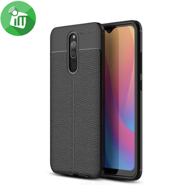 IPAKY TPU Litchi Stria Series Case Cover For Xiaomi Redmi 8 - Image 2