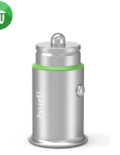 Budi M8J623 Dual USB Metal Car Charger