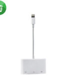 Lightning To USB / Micro TF / SD Card Camera Reader