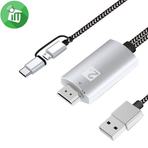 Type-C / Micro To HDMI HDTV Cable