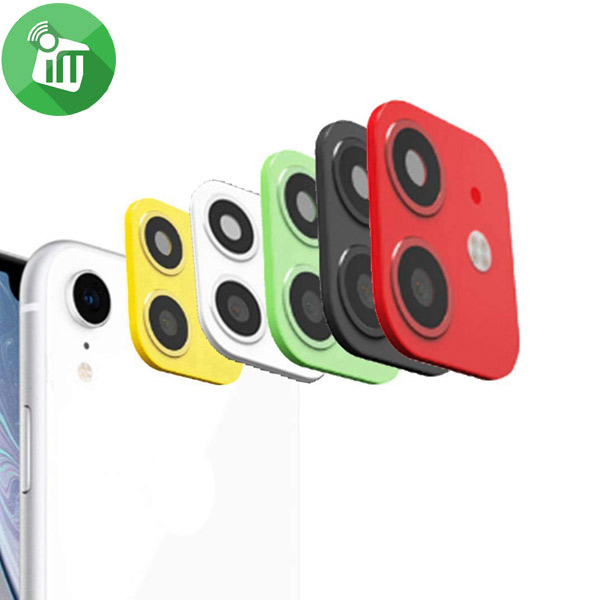 iScreen Glass Camera Lens Protector Ring Cover Change iPhone XR to iPhone 11