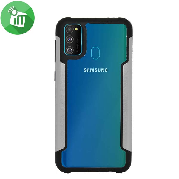 HUANMIN ironman Series Metal + TPU + PC Shockproof Case For Samsung Galaxy M30s - Image 2