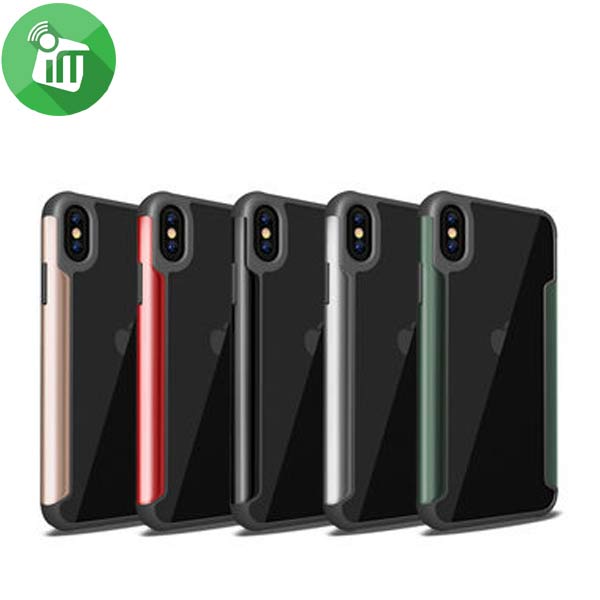 HUANMIN ironman Series Metal + TPU + PC Shockproof Case For iPhone XS Max