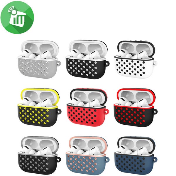 Pod Pocket Silicon Sport Cover For Apple Airpods Pro with Keychain