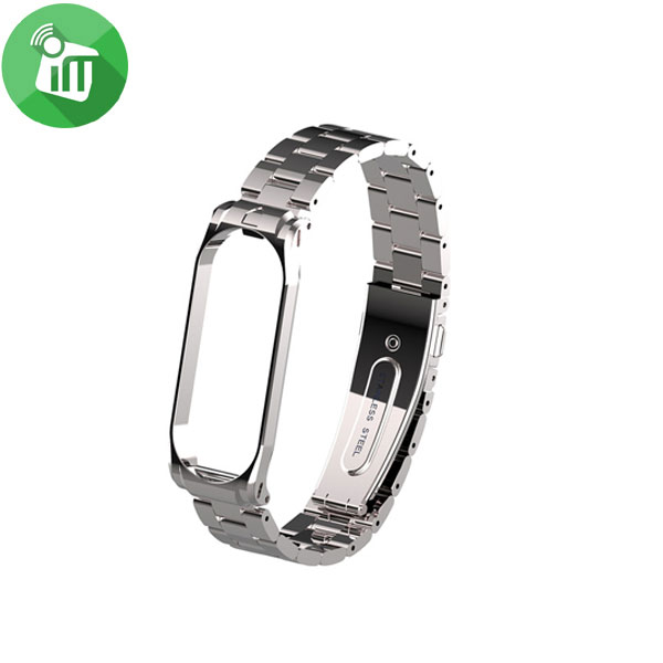Universal Stainless Steel T-Trees Strap Band For Xiaomi Mi Smart Band 4 - Image 2