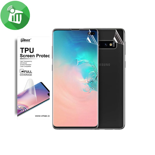 VMAX 2 IN 1 TPH 2.0 Full Coverage TPU SCREEN PROTECTOR For Samsung Galaxy S10 Plus