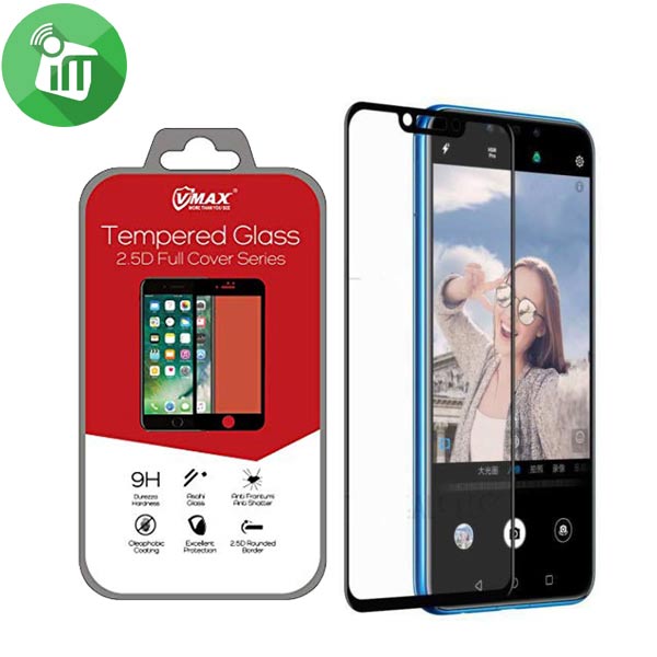 Vmax Screen Protector 2.5D Full Glue Full cover Tempered Glass For Huawei nova 3i
