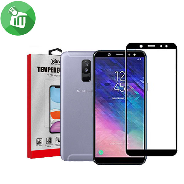Vmax 2.5D Full Glue Full cover Glass Screen Samsung Galaxy A6 Plus (2018)