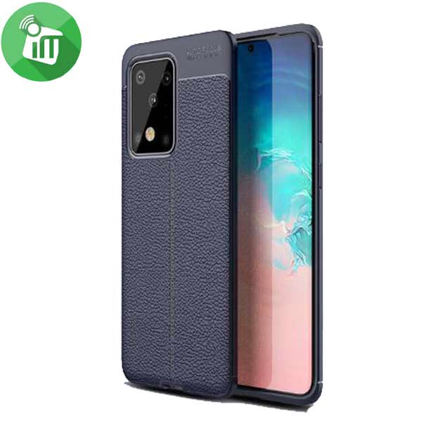 Yuetao TPU Litchi Stria Series Case Cover For Samsung Galaxy S20 Ultra - Image 4