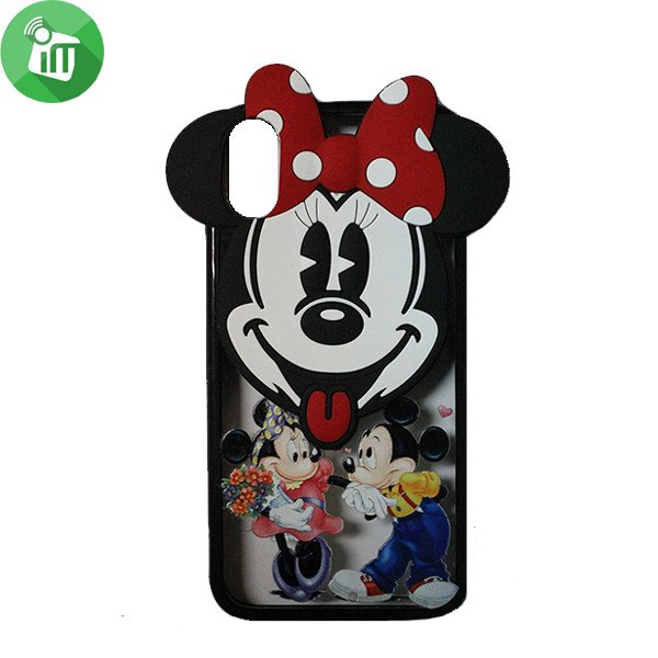3D Micky Mouse Pattern Printing Case For iPhone X