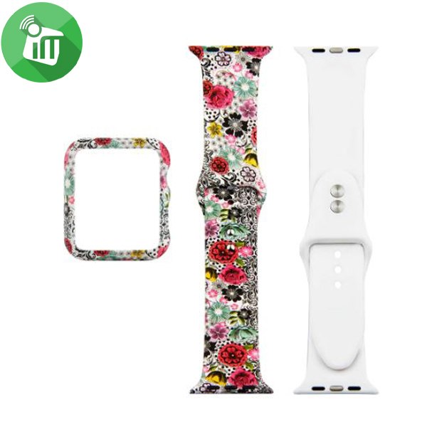 Colored Drawing Leather Bundle For iWatch (44/45mm) - Image 7