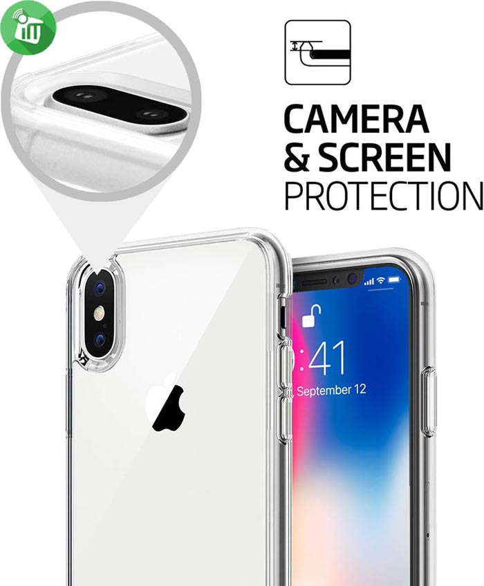 MOMAX Yolk TPU Case 360° Full Protection For iPhone XS Max