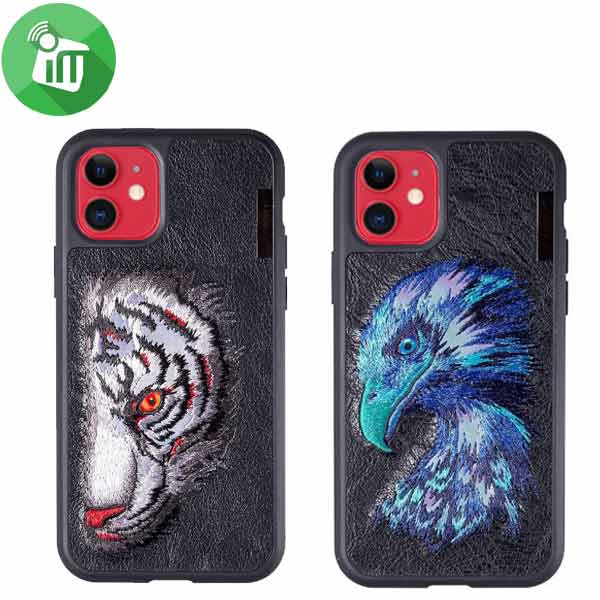 Nimmy Embroidery Series Hard Case For iPhone 11