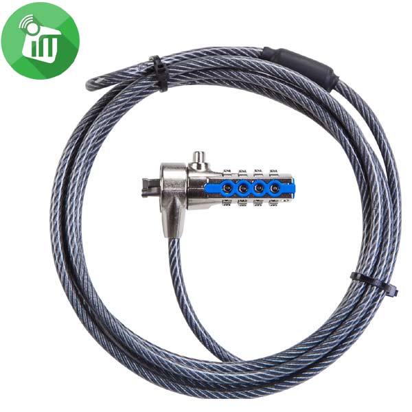Targus DEFCON CL T-Lock Resettable Combination Cable Lock