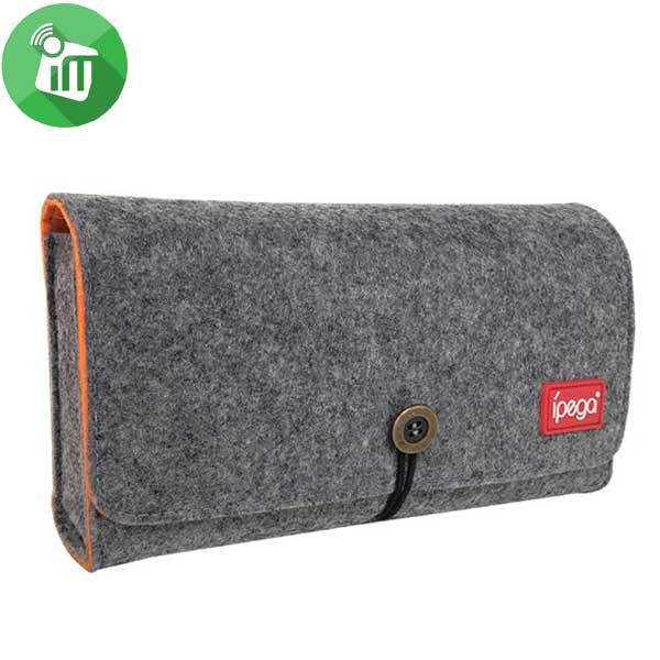 iPega PG-SL008 Storage Bag Felt Carrying Case for Nintendo Switch Lite