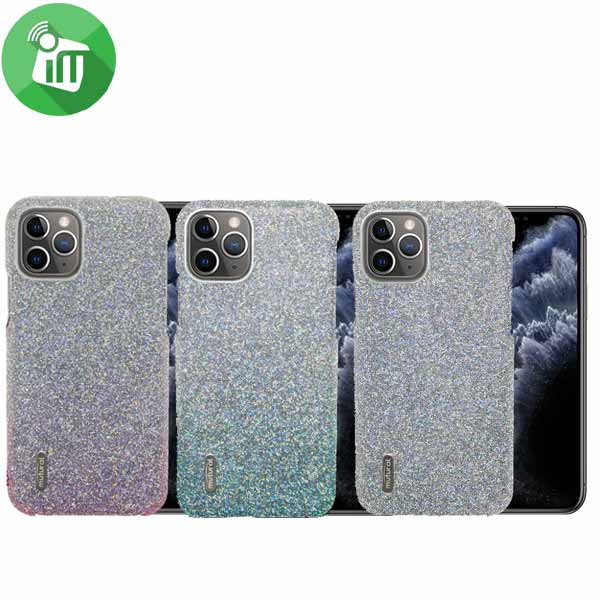 mutural Transparent Glitter Case For iPhone 11 Pro