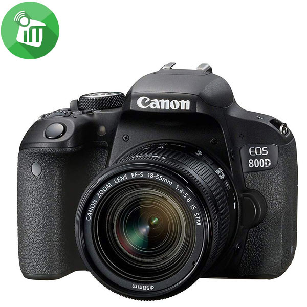 Canon EOS 800D Digital Camera (EF-S 18-55 IS STM Kit)