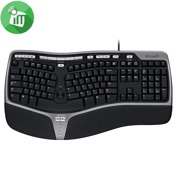 Microsoft Natural Ergonomic 4000 Wired Keyboard