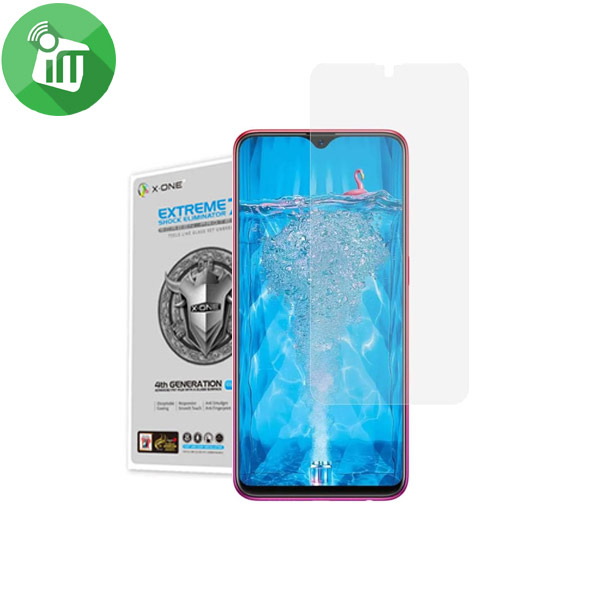 X.One Extreme Shock Eliminator (4th Generation) Screen Protector For Oppo F9