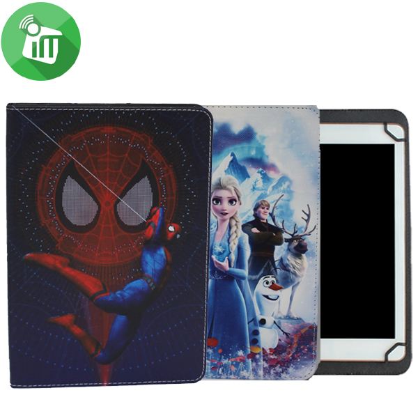 3D Movies Series Leather protection Case For Universal 9-inch