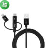 MOMAX One Link 3-in-1 (USB-A to Micro/Lightning/Type C) (1M)