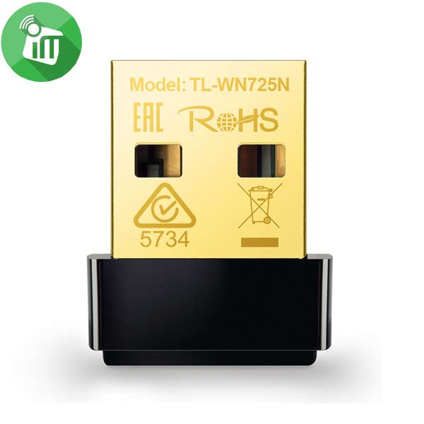 TP-Link 150Mbps Wireless N Nano USB Adapter (TL-WN725N)