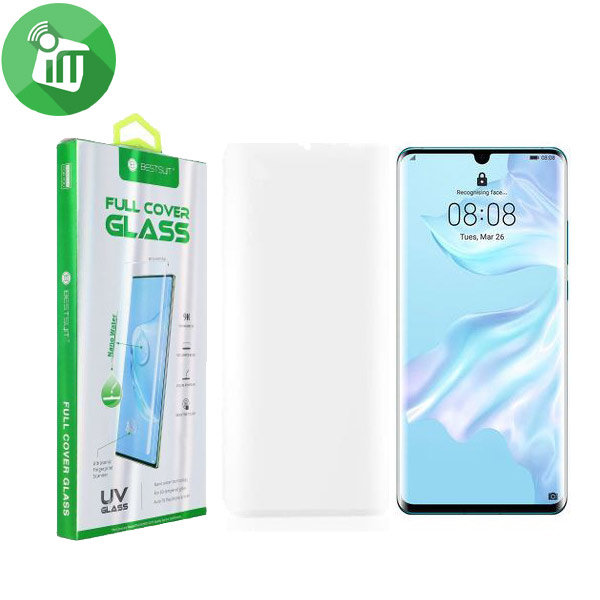 BESTSUIT UV Nano Full Glue Adhesive Tempered Full Cover Glass Screen Protector for Xiaomi Mi Note 10 Lite
