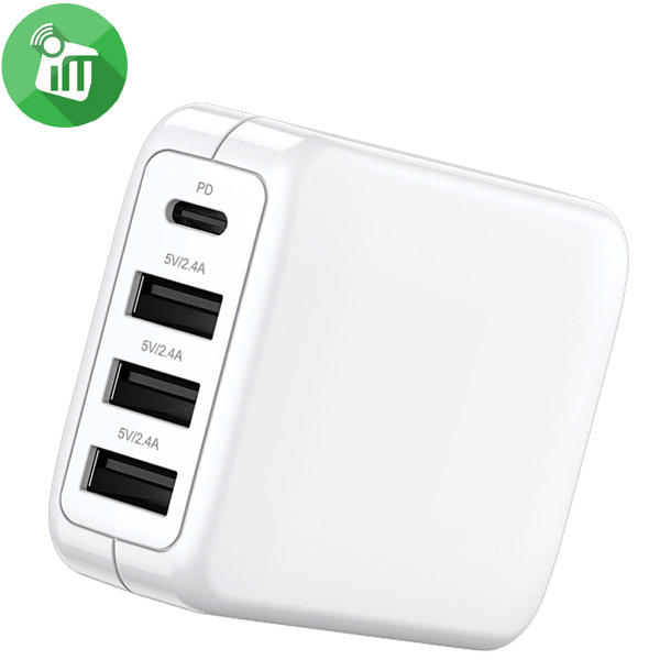 Verbatim 4 Ports PD 30W Travel Charger