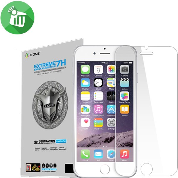 X.One Extreme Shock Eliminator (4th Generation) Screen Protector For iPhone 7
