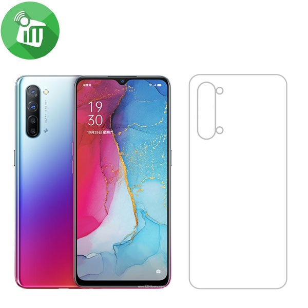 iScreen TPU Auto-Repair Hydrogel Screen Protector Back For OPPO Reno 3