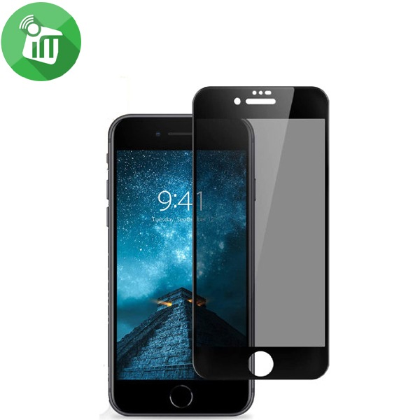 mocolo Glass 3D Privacy Tempered Screen Protector For iPhone 6/7/8 - Image 2