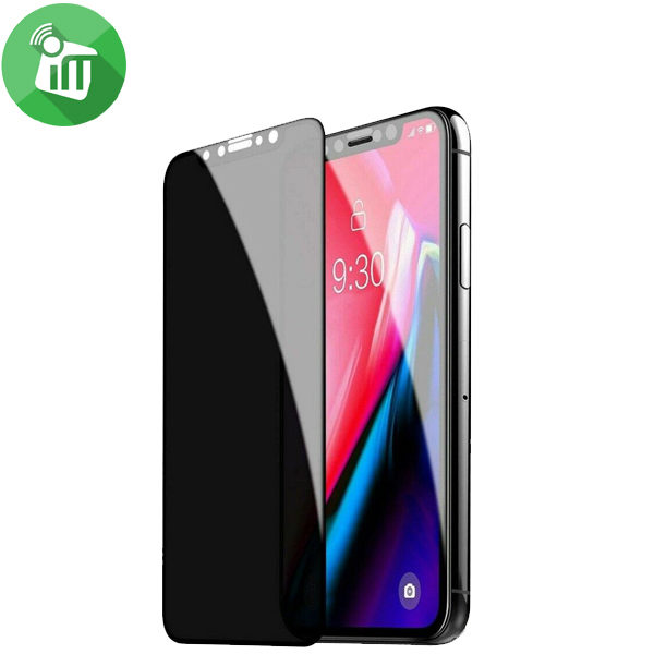 mocolo Glass 3D Privacy Tempered Screen Protector For iPhone XR