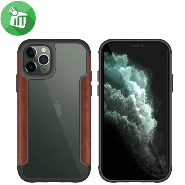 HUANMIN Business Series Leather + TPU + PC Shockproof Case For iPhone 11 Pro - Image 6
