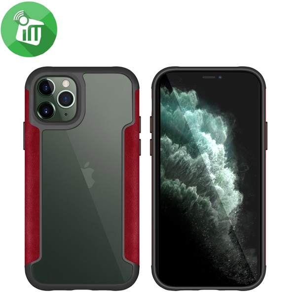 HUANMIN Business Series Leather + TPU + PC Shockproof Case For iPhone 11 Pro - Image 4