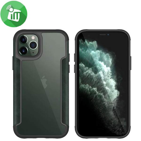 HUANMIN Business Series Leather + TPU + PC Shockproof Case For iPhone 11 Pro - Image 3