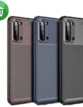 IPAKY Auto Focus Carbon Fiber Series Case Cover For Oppo Reno3 5G / Reno3 Youth