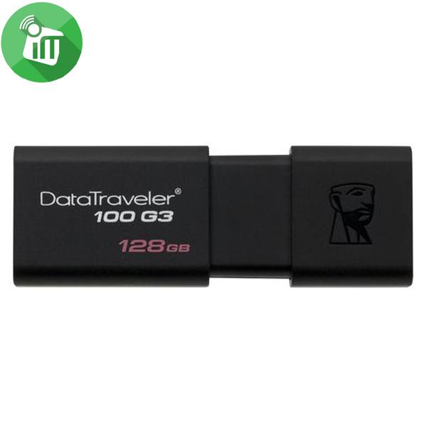 Kingston Digital 128GB Data Traveler 100 G3 USB 3.1 - Image 3