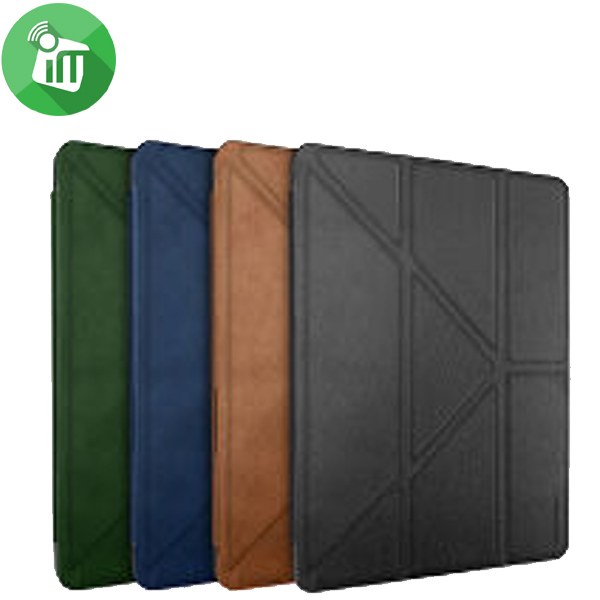 RAIGOR INVERSE Casso Serise Leather Case With Pencil Holder For iPad Pro 12.9 (2020)