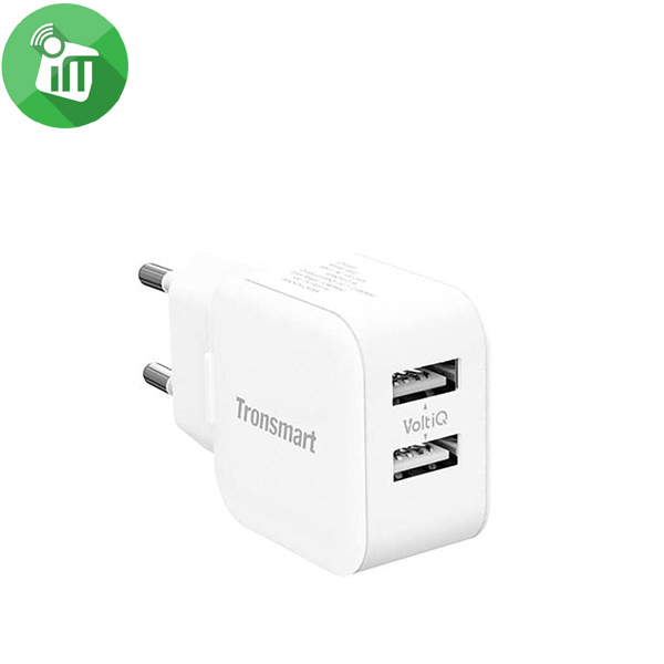 Tronsmart W02 Wall Charger 12W Dual Port USB