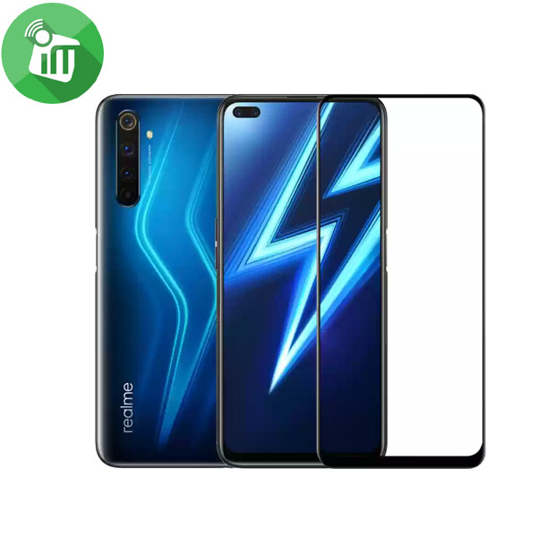 iScreen Glass 5D Full Glue Screen Protector For Realme 6 Pro