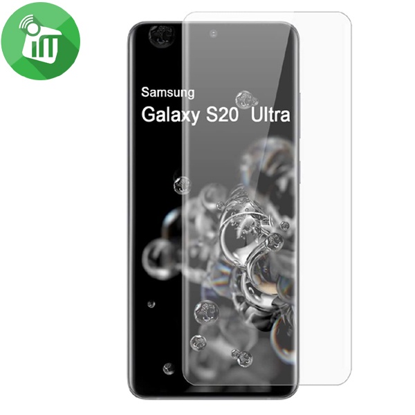 iScreen UV Full Glue Curved Glass Screen Protector Samsung Galaxy S20 Ultra
