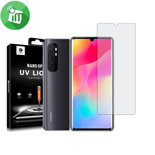 mocolo UV Nano Optics Tempered Curved Glass Screen Protector For Xiaomi Mi Note 10 Lite