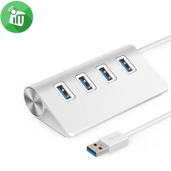 Aluminum Support 2TB USB 3.0 4-Port USB