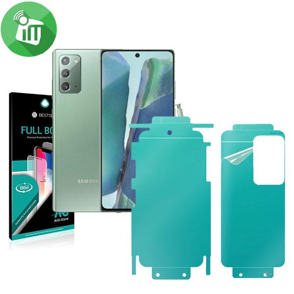 BESTSUIT 2in1 Nano Shape Memory Full Body Film Protection Screen Protector for Samsung Galaxy Note 20