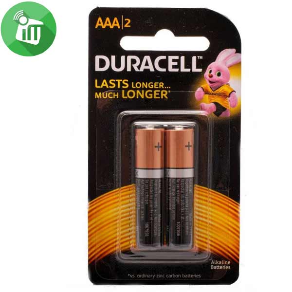 Duracell Plus Power AAA Batteries 1.5V 2PCS