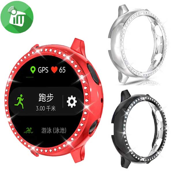 Fashion Diamond PC Hard Protector for Samsung Galaxy Watch Active2 40mm