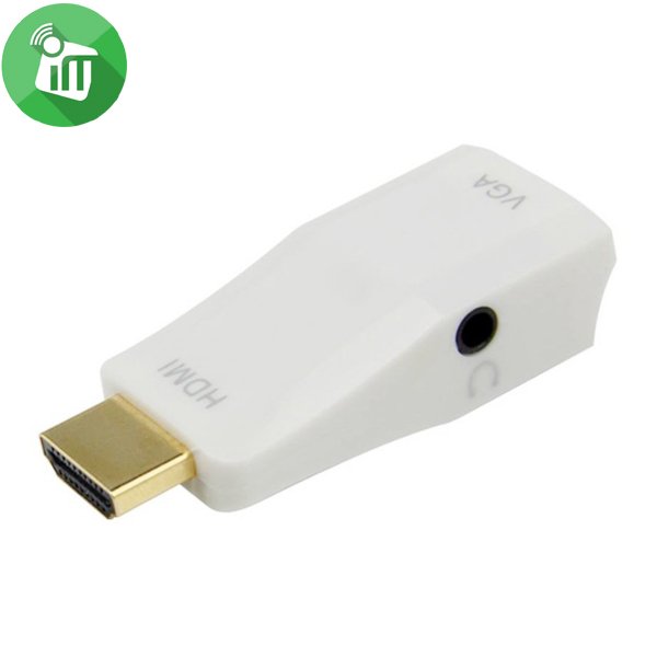 Onten 5125 HDMI to VGA With Audio Mini Converter
