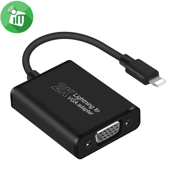 Onten 755106 Lightning To VGA Adapter With Audio