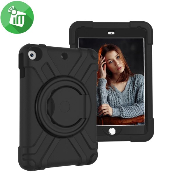 Rotating Stand Swivel Bracket Series Safe Rubber Shockproof Case For iPad 10.2/Pro 10.5 (2017)/Air (2019) - Image 5